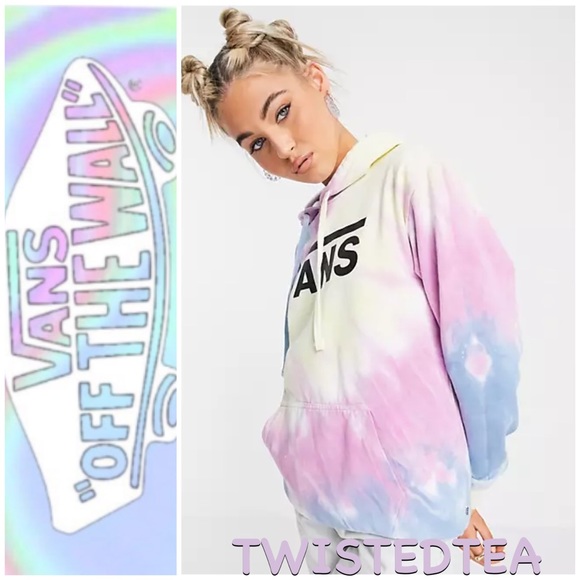 Vans Tops - New with tags Vans pastel hoodie women’s L